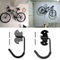 Miniatyrbild 2 av 11: Väggställ för cykel Vikbart & justerbart väggfäste för cykel Cykel förvaring för landsvägscykel null - Standard