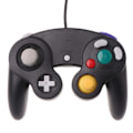 Miniatyrbild 1 av 10: NGC Trådlös Spelkontroll GameCube Spelkontroll för WII Videospelkonsol Kontroller Svart