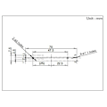 Miniatyrbillede 5 af 5: 5 stk 75 MM Dobbelt B10K Original B10KX2 Behringer Pot Mixer Fader