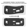 Miniatyrbilde 4 av 5: Myk silikonbeskyttelse for Steam Deck-spillkonsoll - Bærbar silikonbeskyttelse for Steam Deck med stropp - Blå