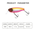 Miniatyrbilde 2 av 5: Flytende Minnow Agner Fiskkrokar FÄRG I FÄRG I