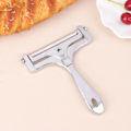 Miniatyrbillede 5 af 5: Osteskærer i aluminiumlegering - Justerbar tykkelse - Ostesmør