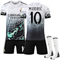 Miniatyrbillede 1 af 2: Real Madrid 2024-2025 Voksen Trøje Nr. 10 Modric med Strømper Special Edition No.10 Modric XS
