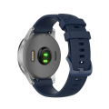 Miniatyrbilde 6 av 7: 20 22 mm silikonrem for Garmin Venu 3 Band Forerunner 265 255 245 Music Vivoactive 4 Band for Garmin Venu Sq 2 Plus armbånd Svart Rød Black Red 22mm