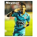 Pikkukuva 2 / 2: Santos Retro Jalkapallopaita Lyhythihainen Nro 11 Neymar 12-13 Kausi XL