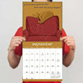 Pikkukuva 4 / 5: 1:a Funny Art Pet Calendar Funny Animal Calendar 2024 Seinäkalenteri