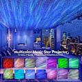 Miniatyrbillede 3 af 7: Nordlys Galaxy Projektionslampe Aurora Projektor Nattlys