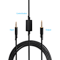 Miniatyrbillede 4 af 5: Aux-kabel højttalerkabel 3,5 mm jack lydkabel til Astro A10 A40 A50 G233 Gaming