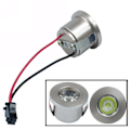 Miniatyrbild 5 av 5: 1/3W Infälld Mini Spotlight Lampa Takmonterad LED Downlight Vit 1W White 1W