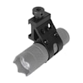 Miniatyrbillede 6 af 8: 25,4 mm/30 mm lommelygte diagonal arm beslag aluminiumlegering Flas Black 25.4mm Black 25.4mm