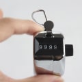 Miniatyrbilde 1 av 7: 1 ST Mekanisk kvantitetsteller Håndholdt digital teller 4 Linje sølv onesize silver onesize