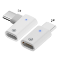 Miniatyrbild 3 av 11: 1 st USB-C hane till Lightning hona adapter Typ C laddningskabeladapter för 1:a generationens penna null - Rakt huvud