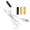 Miniatyrbild 1 av 11: USB-drivna AA-batteri eliminatorer Ersätt AA-batterier LED-lampor null - 1