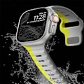 Pikkukuva 2 / 7: Silikoniranneke Apple Watchille 49mm 44mm 45mm 40mm 41mm 42mm 38mm Ultra 2 Sport Correa Armband iwatch Series 9 8 7 6 5 se coffee-BOX18