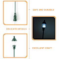 Miniatyrbilde 2 av 6: 8 stk Modell Hage Lys Fairy Lamp Tog Jernbane Tog Lamper Stolpe Lampe Stolpe By Dukkehus Gatelys Modeller Mikro Landskap Lys