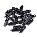 Miniatyrbillede 1 af 5: Tarp Klips, Camping Tarp Lås Tarp Telt Klips Pool Tarp 20-pak S Sort