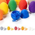 Pikkukuva 4 / 5: Punainen ja säädettävä 3D-nivelletty helmi lohikäärme lelut Fidget 16