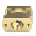 Miniatyrbillede 2 af 5: 3D-printer Oldham-kobling til Z-akse T8 blyskrue varm seng koblinger til Ender3 Pro V2 CR10 /CR10S PRO opgradering