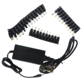 Miniatyrbilde 1 av 11: Justerbar strømforsyning 96W 12V-24V Laptop-lader Regulert strøm med 34PCS Universal strøm null - UK