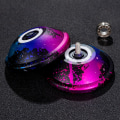 Miniatyrbilde 3 av 8: Metalllegering Aluminium Yoyo Professional med 10 Kula kk-lager C one size C one size