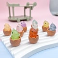 Pikkukuva 4 / 5: 10kpl kolmiulotteinen itsevalaiseva rikkoutunut kuori DIY Resin Access 10Pcs