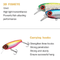 Miniatyrbilde 4 av 5: Flytende Minnow Agner Fiskkrokar FÄRG I FÄRG I