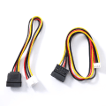 Pikkukuva 3 / 5: SATA 15-pin naar 4-pin vrouwelijke FDD-disketteadapter harde schijf A A