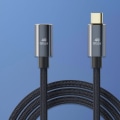 Miniatyrbild 4 av 11: USB-C Förlängningskabel, USB-C Typ-C 100W Snabbladdningsförlängningskabel 40 Gbps Dataöverföring Typ C Förlängningssladd 0,8m