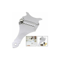 Miniatyrbillede 3 af 5: Tryffel Rivjern i Rustfrit Stål Handy Wave Cutter Razor Blade Chokoladeudstyr Ost Chokolade Rustfrit Stål 1 stk