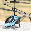 Miniatyrbilde 5 av 5: Mini RC Helikopter Radio Fjernkontroll Elektrisk Mikroflyplan Blå B