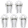 Miniatyrbilde 1 av 4: 5 sett med mini-tilbehør Nøkkelringer DIY Øredobber mini kaffekopper Mini-smykker Mini huskopp pynt minikopper (2.1x1.4cm)