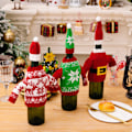 Pikkukuva 3 / 6: 1 kpl 2024 jouluviinipullosarja Snowman Deer Bottle Co C one size C one size