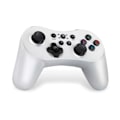 Pikkukuva 2 / 11: Ergonomiset Langattomat Pelikonsolit Kaksoisvärinä Joystick Pelikonsoli 400mAh 6-akselinen Gyroskooppi Switch/PC/PS3 Valkoinen