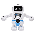 Miniatyrbilde 1 av 11: Elektronisk smart romdansende robot med musikk blinkende LED-lys gående leker gave til barn