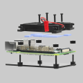 Pikkukuva 5 / 5: Alumiiniseoskuori Raspberry Pi 4 4B:lle Passiivinen jäähdytys Metallikuori Pi 4B:lle