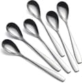 Egg spoons for soft-boiled eggs, stainless steel, 14 cm, set of 6