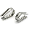Miniatyrbillede 5 af 5: Wire Rope Thimbles Rope Thimble Rigging Thimbles Ring Clamp