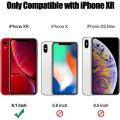 Miniatyrbild 2 av 5: Ultratunt mjukt stötdämpande skydd för iPhone XR, robust skydd och ringstöd (Rosa)