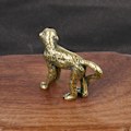 Miniatyrbillede 4 af 5: Massiv messing, lang hale, abefigur Miniatyr te, kæledyrs håndværk D