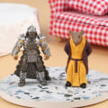 Miniatyrbild 4 av 5: 1Set Teenage Mutant Turtle Anime Figurer Modell Dockhus Dockor