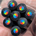 Miniatyrbillede 6 af 6: 10 stk 7 farver Gradient Rainbow Penne Jumbo-farvede penne f A 10Pcs A 10Pcs