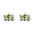Pikkukuva 1 / 5: 1/2/5 7x akryyliset monitahoiset noppaset Set D4 D8 D10 D12 D20 Täytetty 2Set