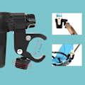 Miniatyrbilde 3 av 11: Babykoppholder Barnevogn Sykkel Stroller Bærbar Sklisikker Justerbar Flaskeholder 360 Rotatable Stroller Tilbehør