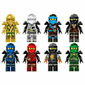 Miniatyrbillede 2 af 5: 8 stk. go Motorcykel Sæt Minifigurer Minifigurer Blok Legetøj 8 PCS