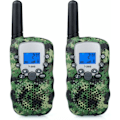 Miniatyrbillede 1 af 4: Kamuflage Walkie Talkie - Lang rækkevidde 3 km, 2 stk