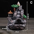 Miniatyrbild 1 av 7: Backflow Rökelsebrännare Resin Backflow Rökelsehållare Zen Decor C Onesize C Onesize