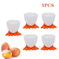 Miniatyrbilde 1 av 5: 5 ST Eggeholder Kreativ e Eggkoppholder Eggåpner Separator