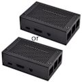 Miniatyrbild 1 av 5: Aluminiumlegering för case Metallhölje för Raspberry Pi 3 Model B Cover 2 B Black