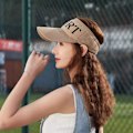 Miniatyrbillede 5 af 8: Mode Uge Design Kvinde Tom Top Hat Sommer Ensfarvet Lar Sort one size Black one size