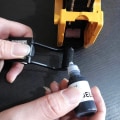 Miniatyrbilde 5 av 11: MX-5500 Håndholdt Prislapp 8-Siffer Enkeltlinje Merkemaskin for Butikk Blå